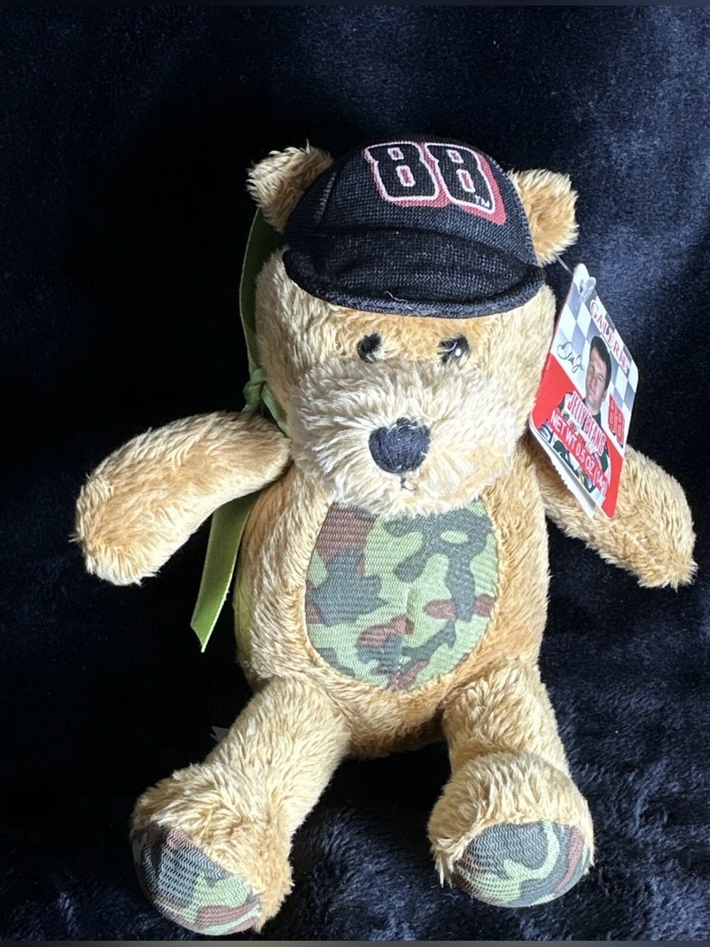 Dale Hart Jr Jelly Beans Camo Plush New Kids Race Car